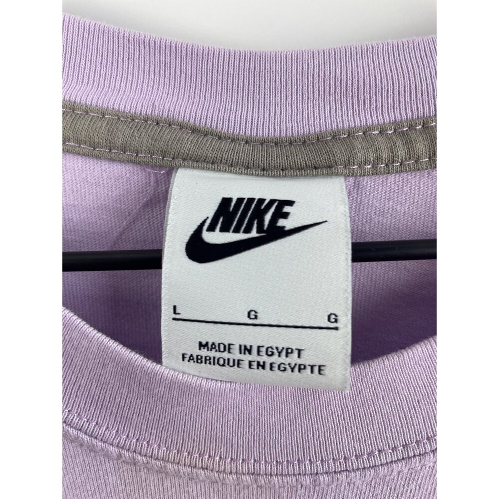 Nike Men's Large Trek Division Snake Pastel Purple Short Sleeve Graphic T-Shirt - Picture 6 of 10
